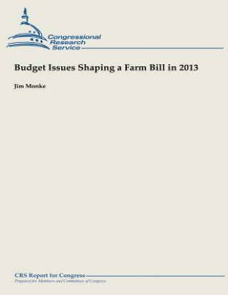 Kniha Budget Issues Shaping a Farm Bill in 2013 Jim Monke