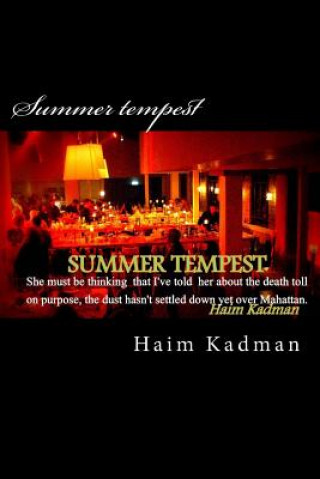 Libro Summer tempest MR Haim Kadman