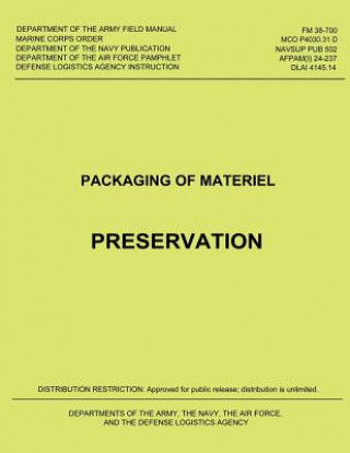 Kniha Packaging of Material: Preservation Department Of the Army