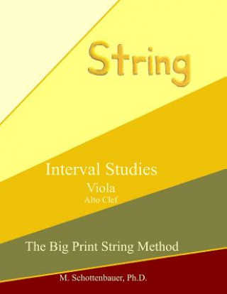 Kniha Interval Studies: Viola (Alto Clef) M Schottenbauer