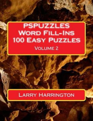 Book PSPUZZLES Word Fill-Ins 100 Easy Puzzles Volume 2 Larry Harrington