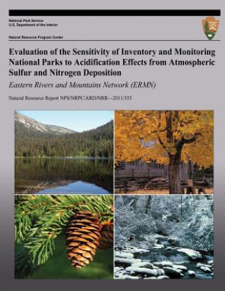 Carte Evaluation of the Sensitivity of Inventory and Monitoring National Parks to Acidification Effects from Atmospheric Sulfur and Nitrogen Deposition East T J Sullivan