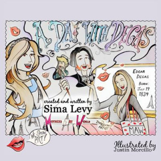 Könyv A Day with Degas Sima Levy