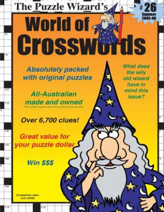 Kniha World of Crosswords No. 26 The Puzzle Wizard