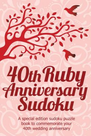 Kniha 40th Anniversary Sudoku: A special edition sudoku puzzle book Clarity Media