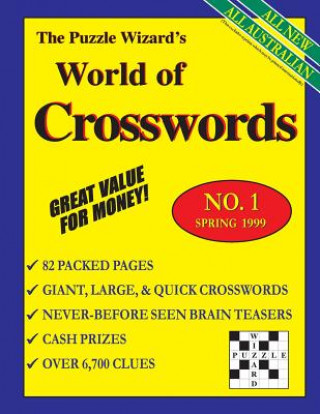 Książka World of Crosswords No. 1 The Puzzle Wizard