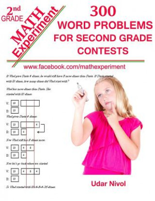 Knjiga Math Experiment - 300 Word Problems for Second Grade Contests Udar Nivol