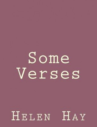 Book Some Verses Helen Hay