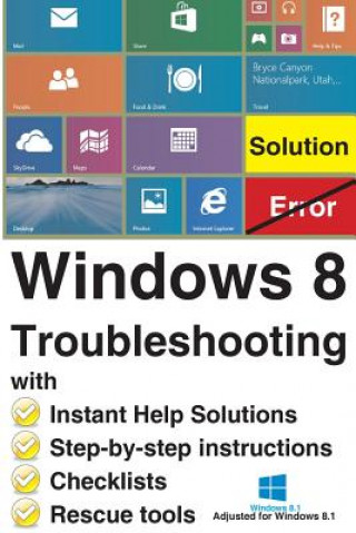 Libro Windows 8 Troubleshooting: with Instant Help Solutions, Step-by-step instructions, Checklists, Rescue tools Reiner Backer