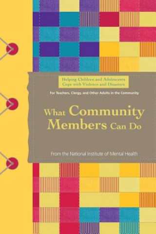 Carte Helping Children and Adolescents Cope With Violence and Disasters: What Community Members Can Do U S Department of Healt Human Services