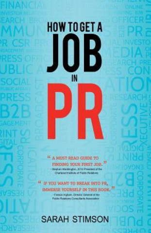 Kniha How to get a job in PR Sarah Stimson