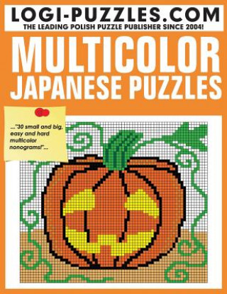 Kniha Multicolor Japanese Puzzles Logi Puzzles