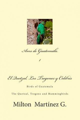 Carte Aves de Guatemala: Birds of Guatemala MR Milton Martinez G