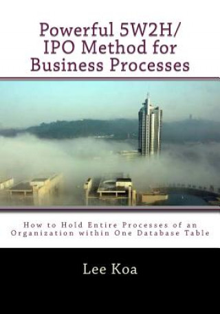 Knjiga Powerful 5W2H/IPO Method for Business Pocesses: How to hold entire processes of an organization within one database table? MR Lee Koa