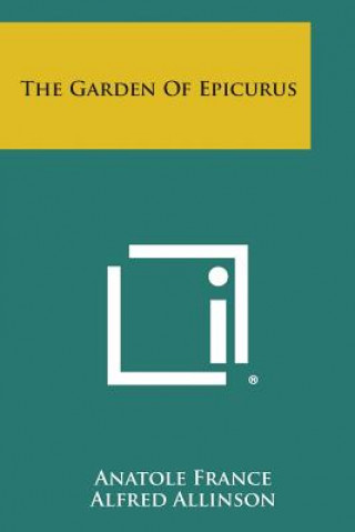 Buch The Garden of Epicurus Anatole France
