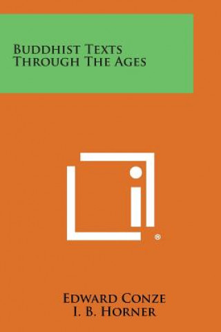 Boek Buddhist Texts Through the Ages Edward Conze