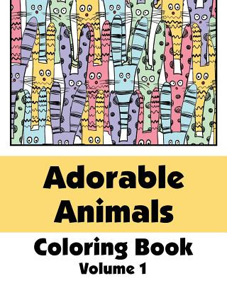 Kniha Adorable Animals Coloring Book Various