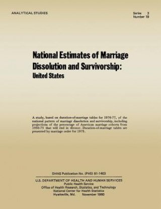 Carte National Estimates of Marriage Dissolution and Survivorship: United States Public Health Service