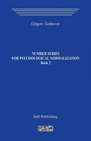 Kniha Number Series for Psychological Normalization. Book2 K2 Grigori Grabovoi