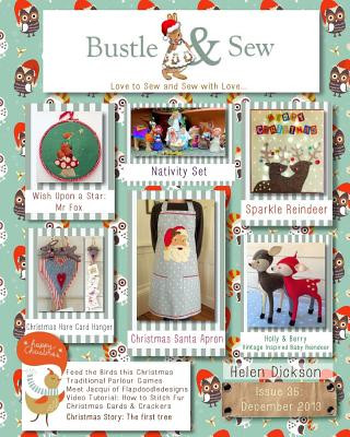 Βιβλίο Bustle & Sew Magazine December 2013: Issue 35 Helen Dickson