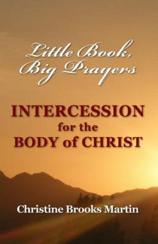 Kniha Little Book, Big Prayers: Intercession for the Body of Christ Christine Brooks Martin