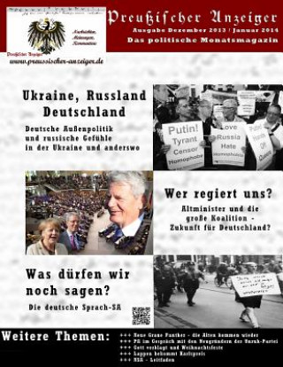 Książka Preussischer Anzeiger: Das politische Monatsmagazin - Ausgabe Dezember 2013 / Januar 2014 Hagen Ernst