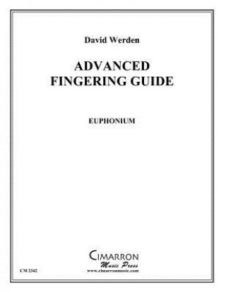 Knjiga Advanced Fingering Guide David Werden