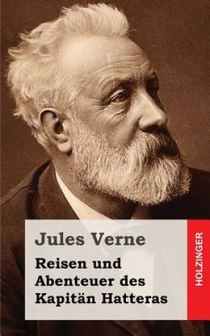 Carte Reisen und Abenteuer des Kapitän Hatteras Jules Verne