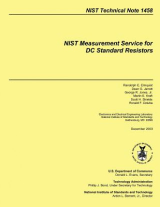 Książka NIST Measurement Service for DC Standard Resistors 2003u S Department of Commerce