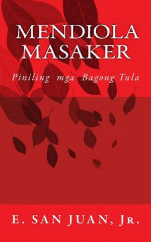 Kniha Mendiola Masaker: Piniling MGA Tula Sa Filipino E San Juan Jr