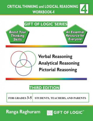 Carte Critical Thinking and Logical Reasoning Workbook-4 Ranga Raghuram