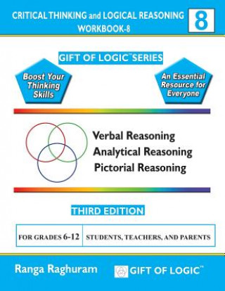 Carte Critical Thinking and Logical Reasoning Workbook-8 Ranga Raghuram