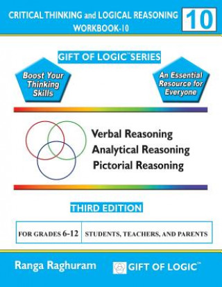 Carte Critical Thinking and Logical Reasoning Workbook-10 Ranga Raghuram