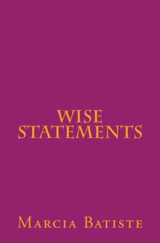 Carte Wise Statements Marcia Batiste