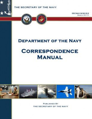 Kniha Department of the Navy Correspondence Manual Department Of the Navy