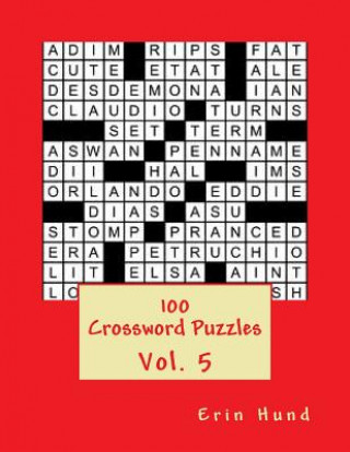 Carte 100 Crossword Puzzles Vol. 5 Erin Hund