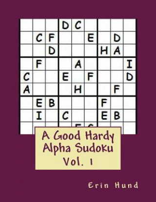 Könyv A Good Hardy Alpha Sudoku Vol.1 Erin Hund