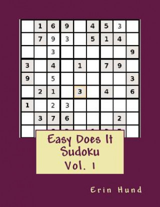 Kniha Easy Does It Sudoku Vol. 1 Erin Hund