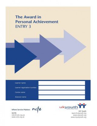Carte Award in Personal Achievement Workbook Entry 3 Uk Youth