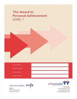 Carte Award in Personal Achievement Workbook Level 1 Uk Youth