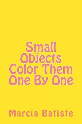 Kniha Small Objects Color Them One By One Marcia Batiste