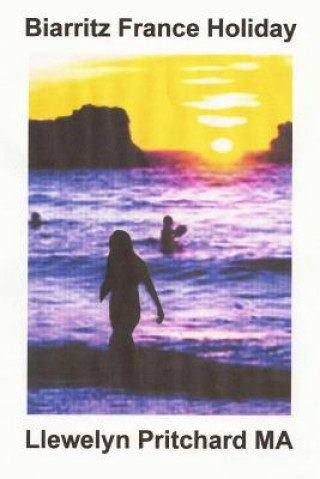 Carte Biarritz France Holiday Llewelyn Pritchard Ma