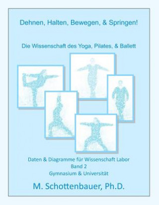 Kniha Dehnen, Halten, Bewegen, & Springen! Die Wissenschaft des Yoga, Pilates, & Ballett: Daten & Diagramme für Wissenschaft Labor: Band 2 M Schottenbauer