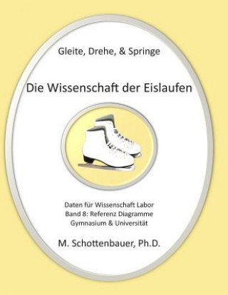 Książka Gleite, Drehe, & Springe: Die Wissenschaft der Eislaufen: Band 8: Daten & Diagramme für Wissenschaft Labor: Referenz Diagramme M Schottenbauer