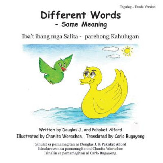 Book Different Words - Same Meaning Tagalog Trade Version MR Douglas J Alford