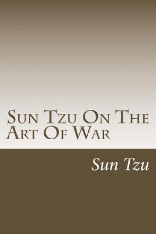 Könyv Sun Tzu On The Art Of War MR Sun Tzu