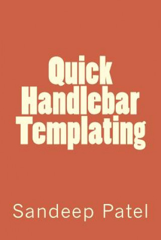 Book Quick Handlebar Templating Sandeep Kumar Patel
