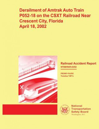 Buch Railroad Accident Report: Derailment of Amtrak Auto Train T052-18 on the CSXT Railroad Near Crescent City, Florida April 18, 2002 National Transportation Safety Board