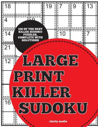 Kniha Killer Sudoku Large Print Clarity Media
