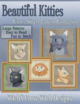 Kniha Beautiful Kitties Cross Stitch Pattern Collection Tracy Warrington